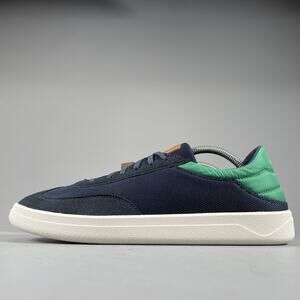 OLUKAI Punini Court Men’s Size 11.5 Navy Bamboo Walking Sneaker Casual Shoes NEW